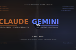Claude vs Gemini for coding — 2026 developer comparison of Claude Code and Antigravity CLI (Gemini) for AI-assisted programming
