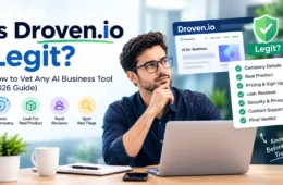 Is Droven.io legit? A guide to verifying AI business tools, checking company details, pricing, user reviews, security, and privacy.